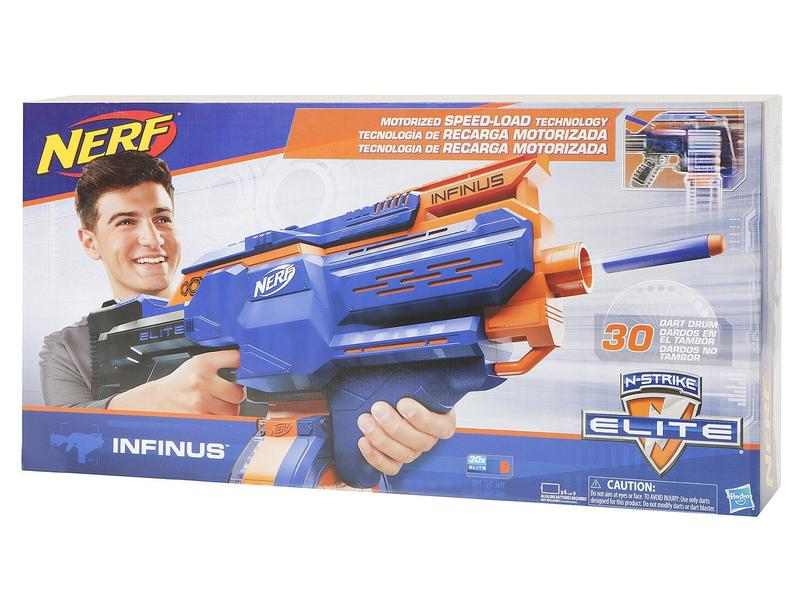 Nerf Infinus Hasbro - 30 Dardos - Lançadores de Dardos - Magazine